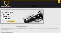 Desktop Screenshot of kraaifonteinshooting.co.za
